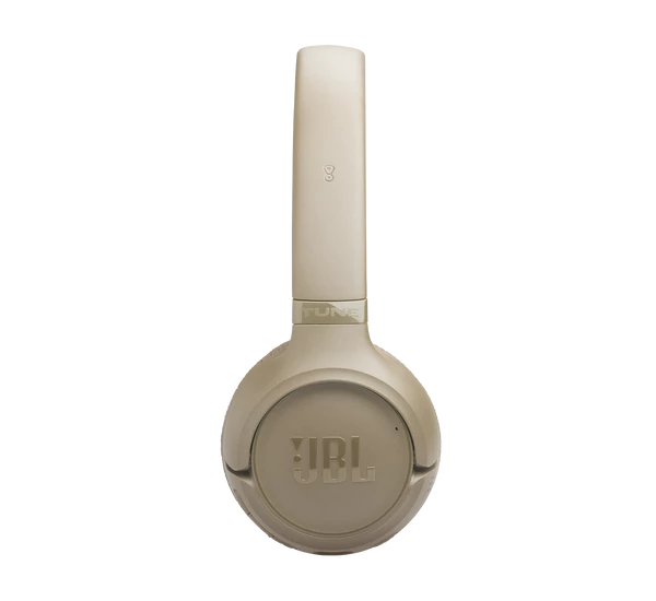 JBL TUNE 530BT Bluetooth-os fejhallgató, bézs