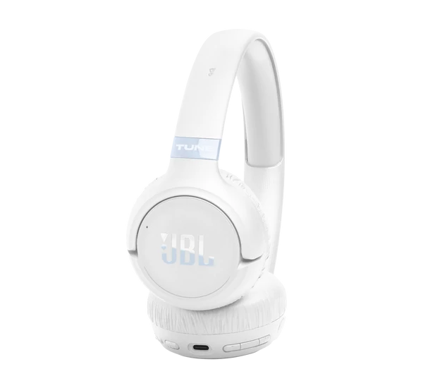 JBL TUNE 680NC Bluetooth-os fejhallgató, fehér