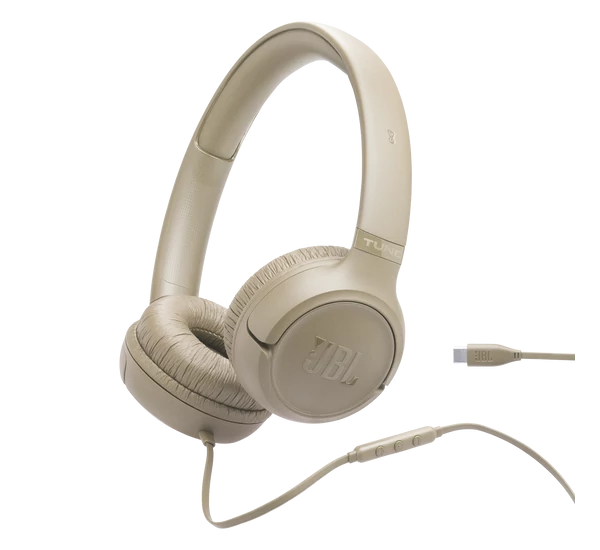 JBL TUNE 530C USB-C fejhallgató, bézs