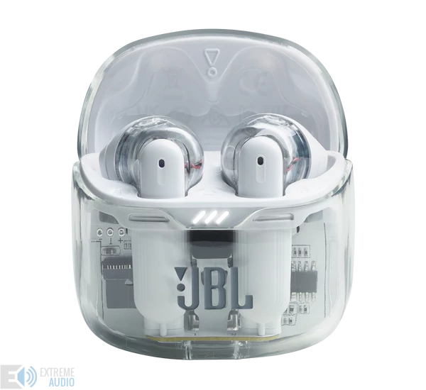 JBL Tune Flex Ghost Edition True Wireless fülhallgató, fehér