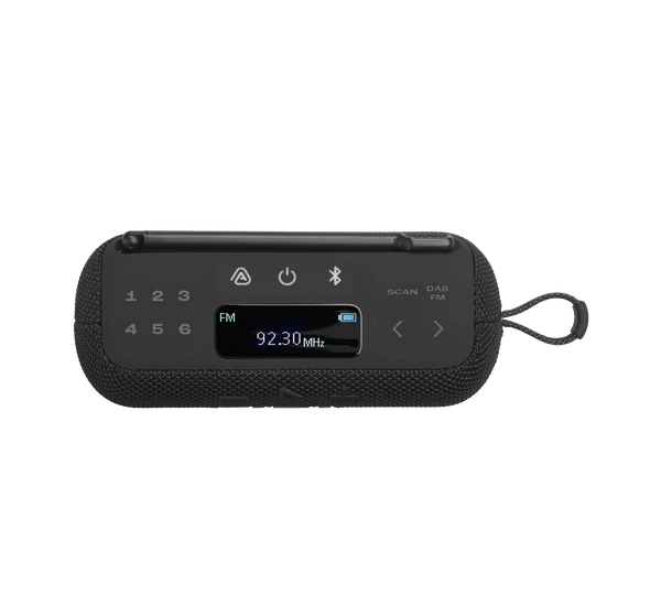 JBL Tuner 3 hordozható Bluetooth hangszóró rádióval, fekete