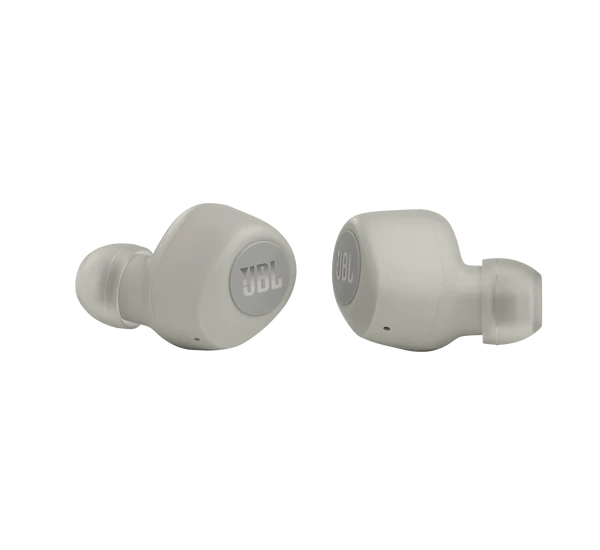 JBL Vibe 100TWS True Wireless fülhallgató, elefántcsont fehér (ivory)