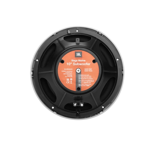 JBL Marine Stage 10 vízálló mélysugárzó 25cm, fehér