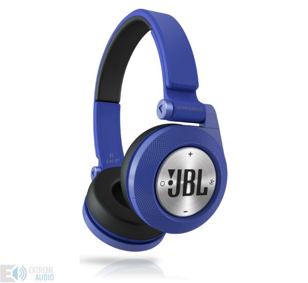 JBL Synchros E40 Bluetooth fejhallgató, kék