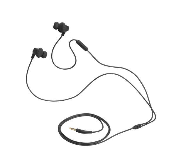 JBL Endurance RUN 2, vezetékes sport fülhallgató, fekete