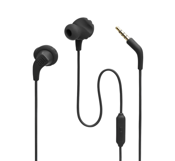 JBL Endurance RUN 2, vezetékes sport fülhallgató, fekete