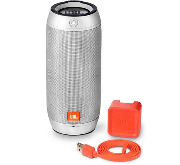 JBL Pulse 2 vízálló, Bluetooth hangszóró, ezüst