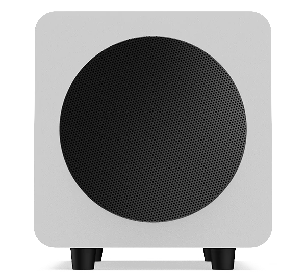 KANTO AUDIO SUB6 aktív mélysugárzó, matt fehér