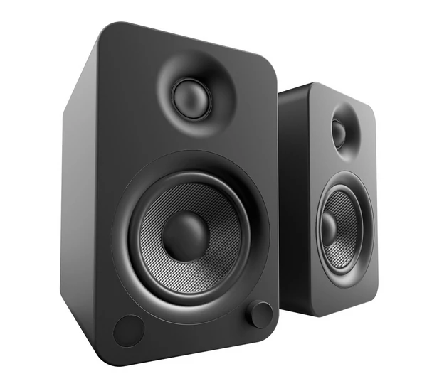 Kanto Audio YU4 Aktív Bluetooth hangfal, matt fekete
