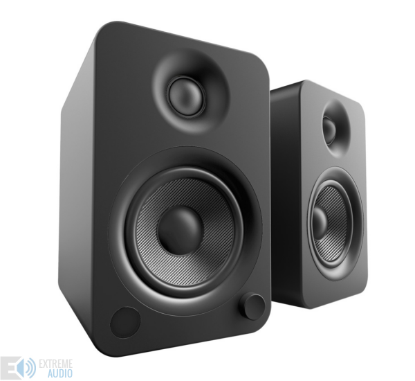 Kanto Audio YU4 Aktív Bluetooth hangfal, matt fekete