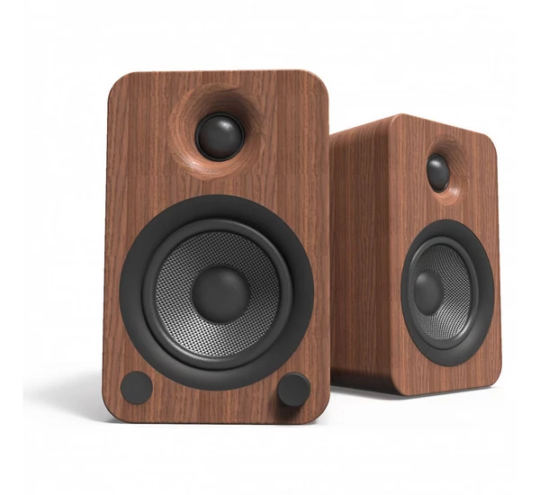 KANTO AUDIO YU4 Aktív Bluetooth hangfal, dió