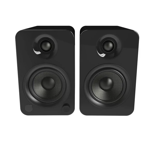 Kanto Audio YU4 Aktív Bluetooth hangfal, lakk fekete