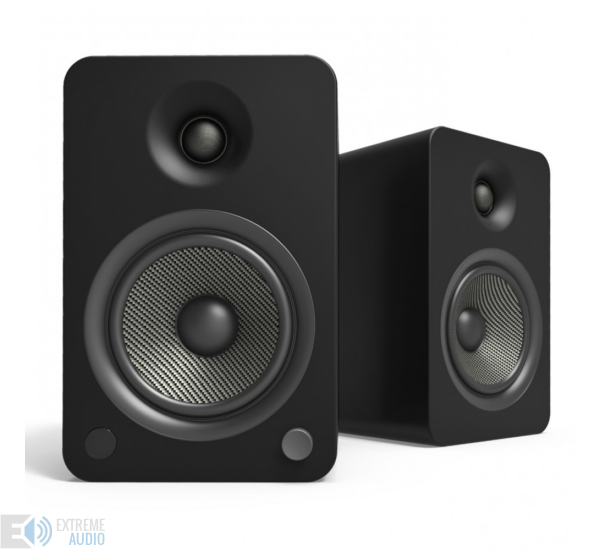 Kanto Audio YU6 Aktív Bluetooth hangfal, matt fekete