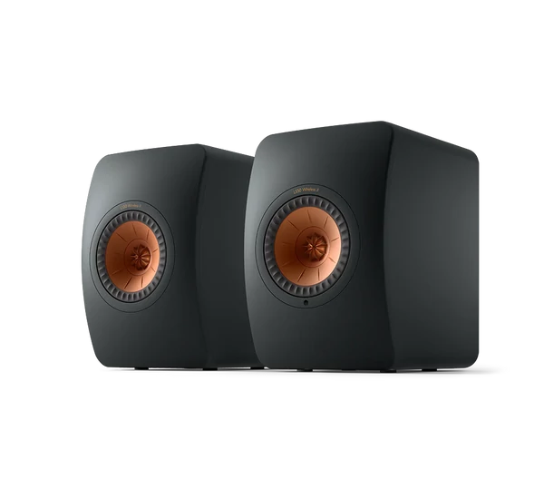 KEF LS50 Wireless II polcsugárzó pár, fekete