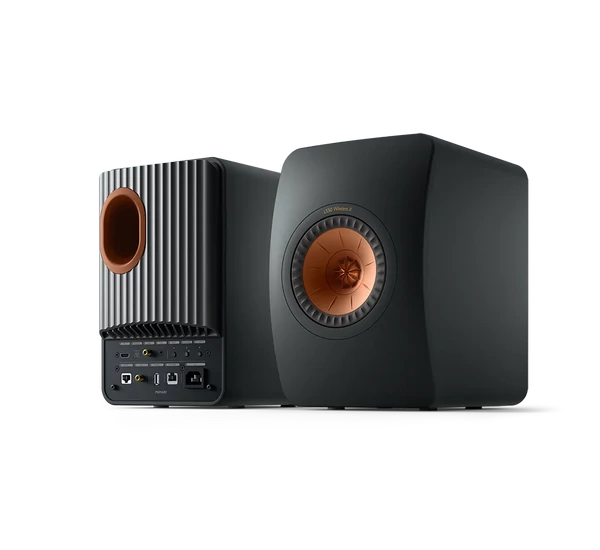 KEF LS50 Wireless II polcsugárzó pár, fekete