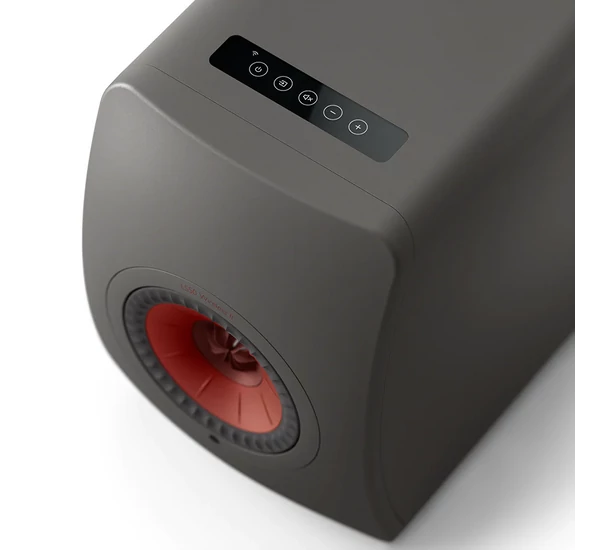 KEF LS50 Wireless II polcsugárzó pár, titánium szürke