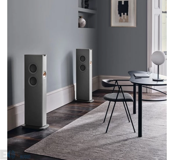 KEF LS60 Wireless frontsugárzó pár (Titanium Grey), szürke