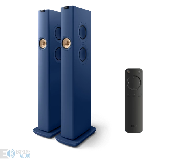 KEF LS60 Wireless frontsugárzó pár (Royal Blue), kék