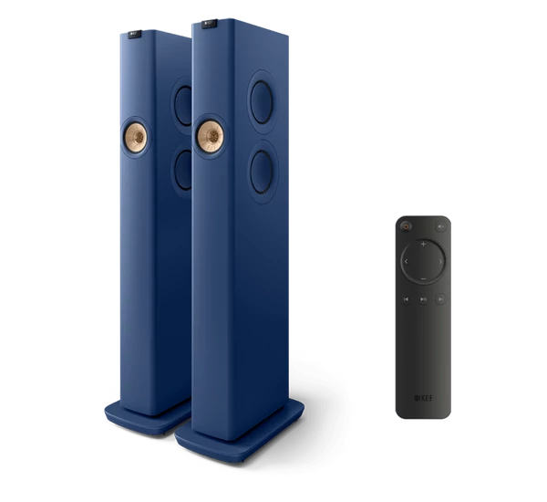 KEF LS60 Wireless frontsugárzó pár (Royal Blue), kék