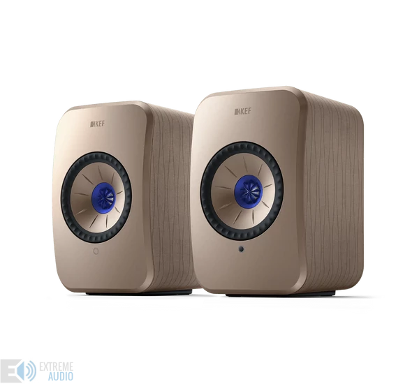 KEF LSX II Wireless polcsugárzó pár (Soundwave), pezsgő