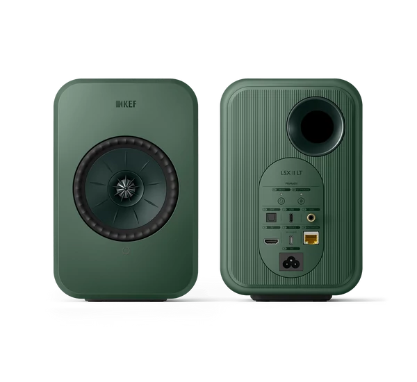 KEF LSX II LT Wireless polcsugárzó pár (Sage Green), zöld