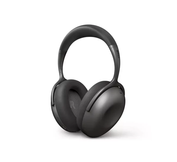 KEF Mu7 vezeték nélküli aktív zajszűrős fejhallgató, grafit szürke