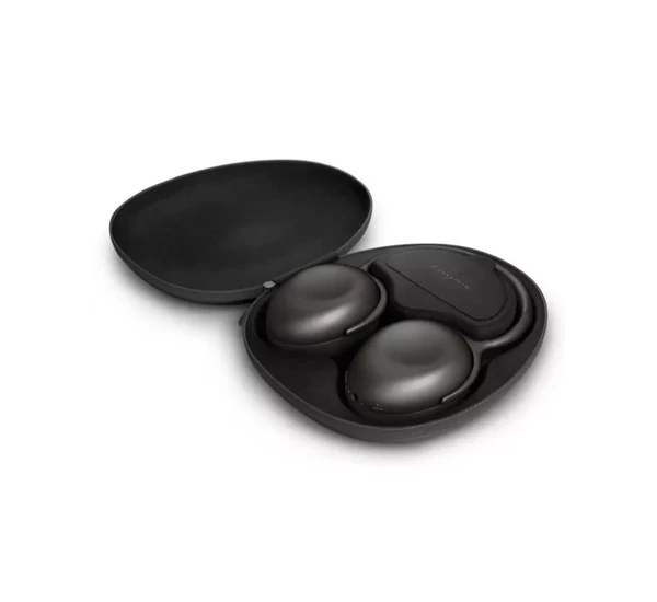 KEF Mu7 vezeték nélküli aktív zajszűrős fejhallgató, grafit szürke