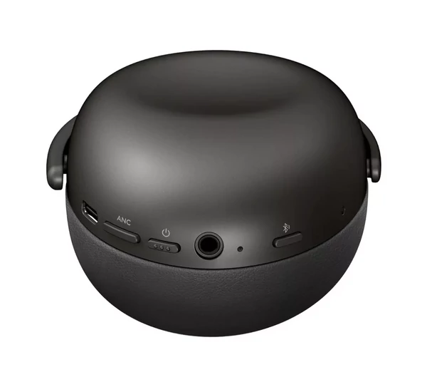 KEF Mu7 vezeték nélküli aktív zajszűrős fejhallgató, grafit szürke