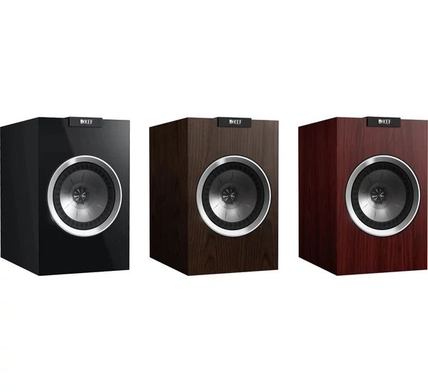 KEF R100 polocsugárzó pár, fényes fekete