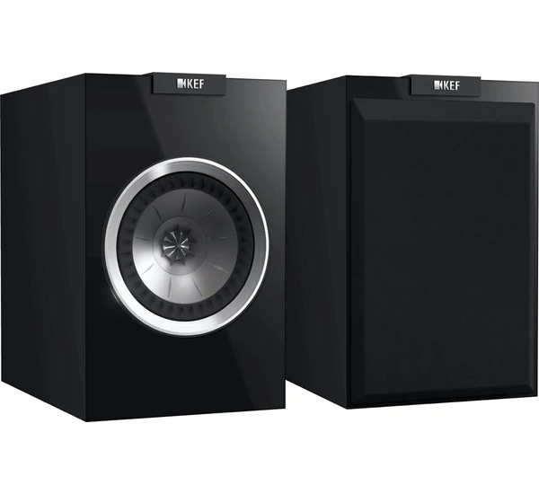 KEF R100 polocsugárzó pár, fényes fekete