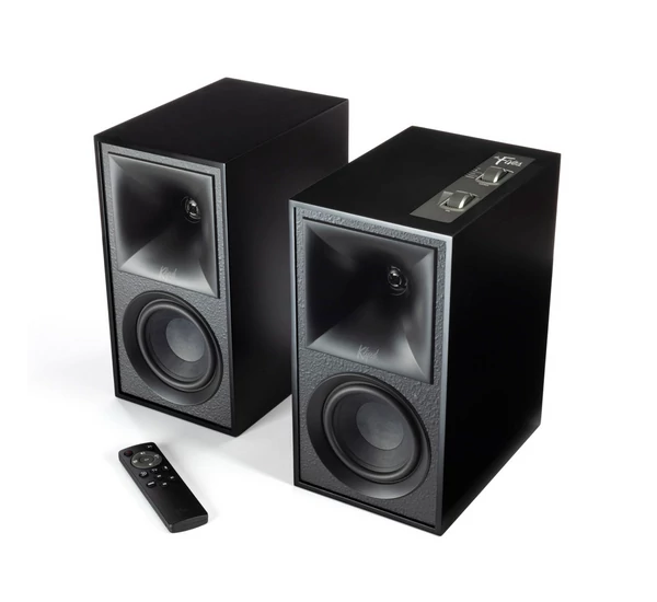 Klipsch The Fives, aktív hangszóró pár, matt fekete