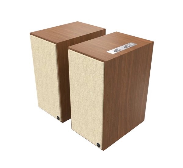 Klipsch The Nines, aktív hangszóró pár, dió