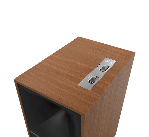 Klipsch The Nines, aktív hangszóró pár, dió