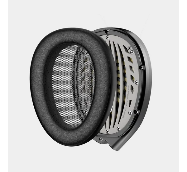 MEZE ELITE High-end fejhallgató 3.5 jack csatlakozással, ezüst