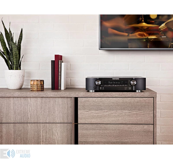 Marantz NR1510 házimozi rádióerősítő, fekete