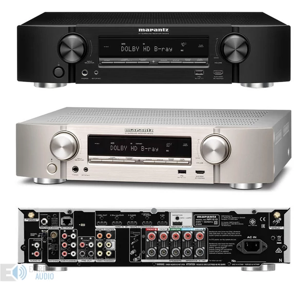 Marantz NR1510 házimozi rádióerősítő, fekete