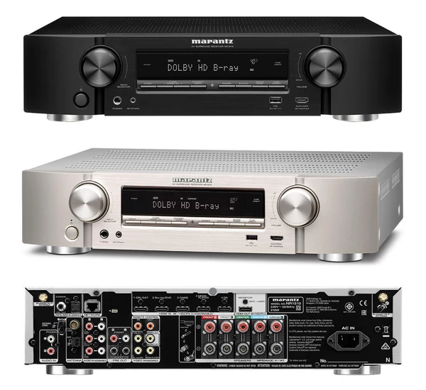 Marantz NR1510 házimozi rádióerősítő, ezüst-arany