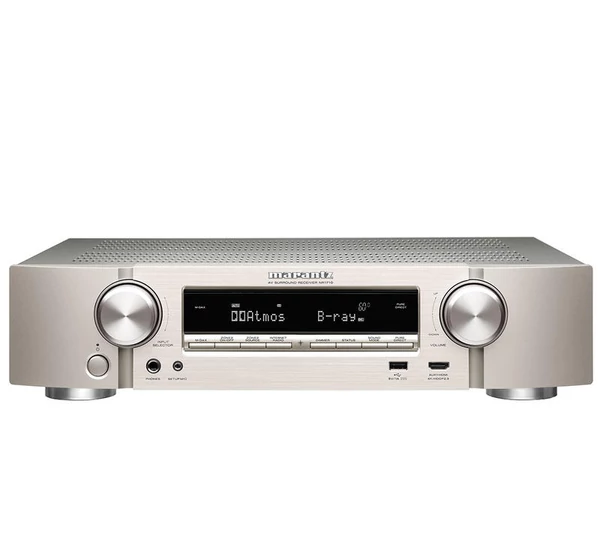 Marantz NR1710 házimozi rádióerősítő, ezüst-arany