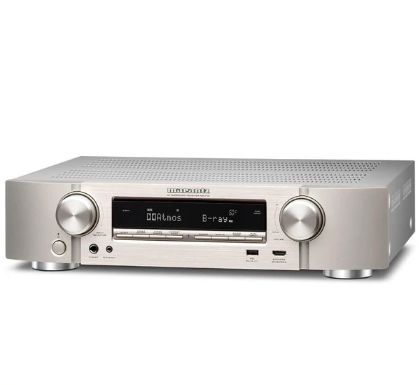 Marantz NR1710 házimozi rádióerősítő, ezüst-arany
