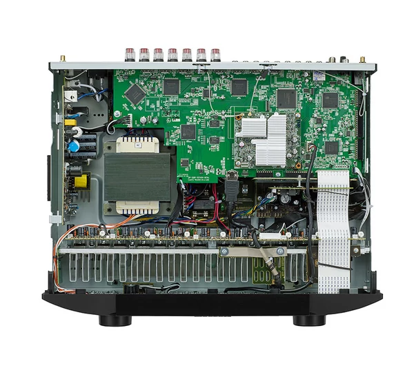 Marantz NR1710 házimozi rádióerősítő, ezüst-arany