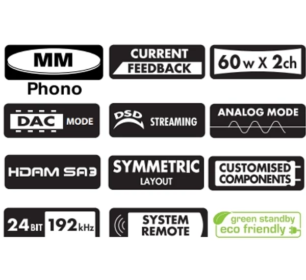 Marantz PM7005 Integrált erősítő fekete