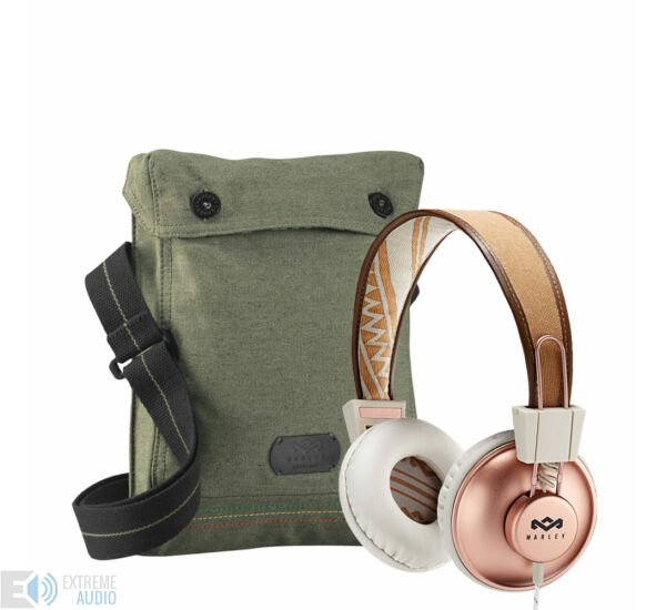 Marley Positive Vibration COPPER fejhallgató+ajándék vászontáska
