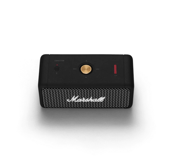 Marshall Emberton hordozható bluetooth hangszóró, fekete