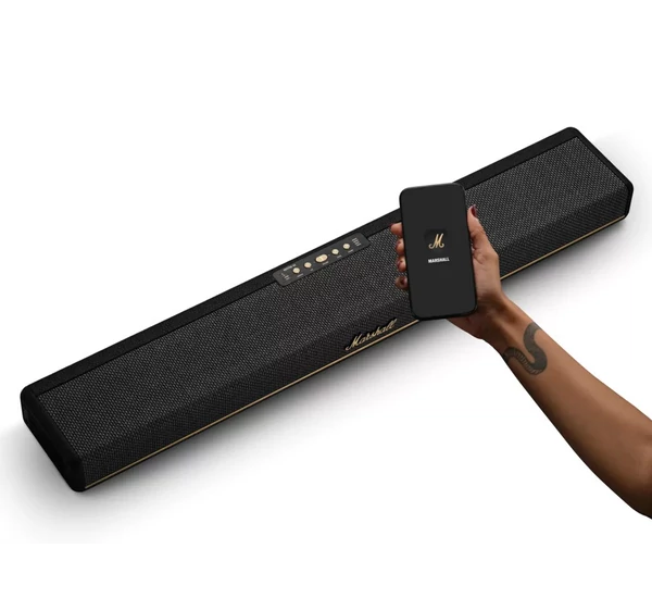 Marshall Heston 60 - Bluetooth Soundbar, fekete