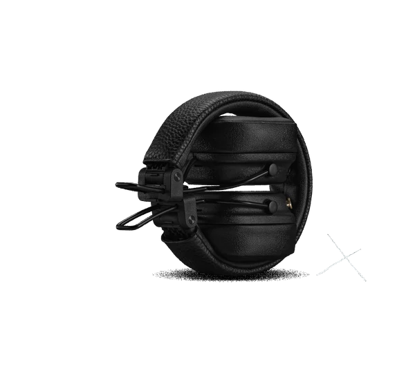 Marshall Major V Bluetooth fejhallgató, fekete