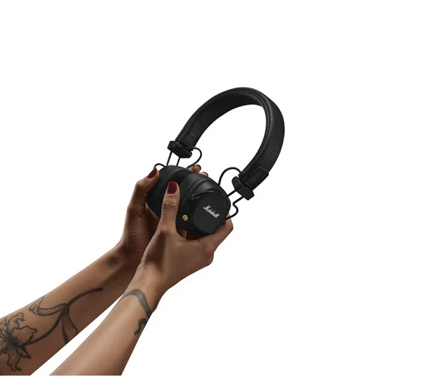 Marshall Major V Bluetooth fejhallgató, fekete