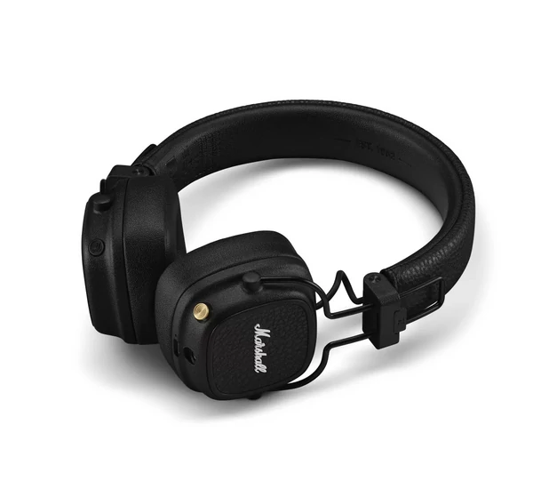 Marshall Major V Bluetooth fejhallgató, fekete