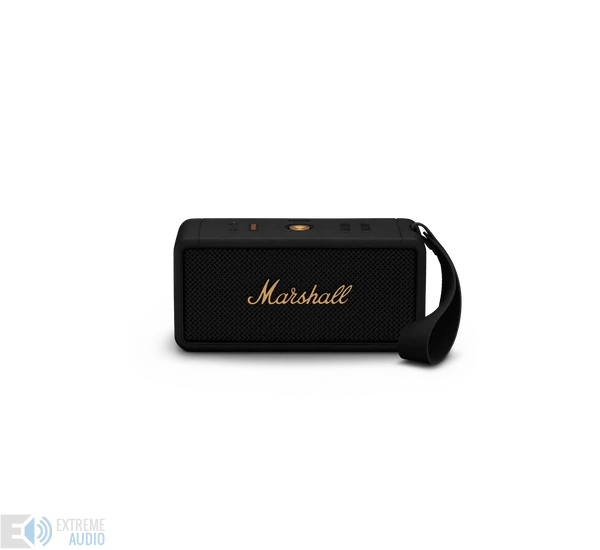 Marshall Middleton hordozható bluetooth hangszóró, fekete/bronz