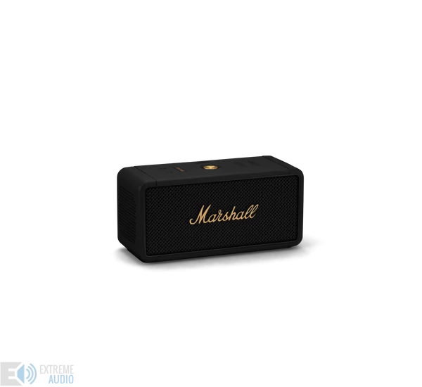 Marshall Middleton hordozható bluetooth hangszóró, fekete/bronz