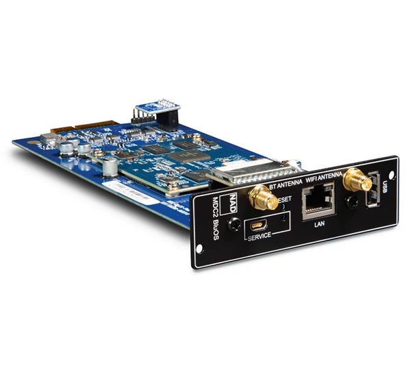 NAD C 399 integrált sztereó erősítő + NAD MDC2 BluOS D modul